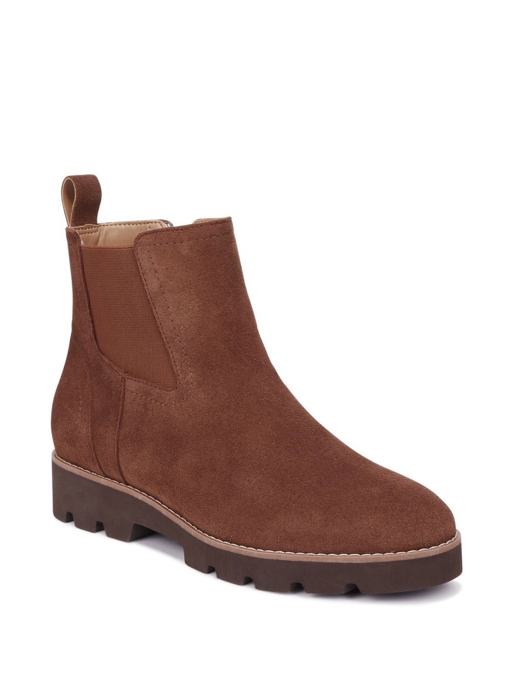 VIONIC Brighton Chelsea Ankle Boot in Monks Robe Suede 9